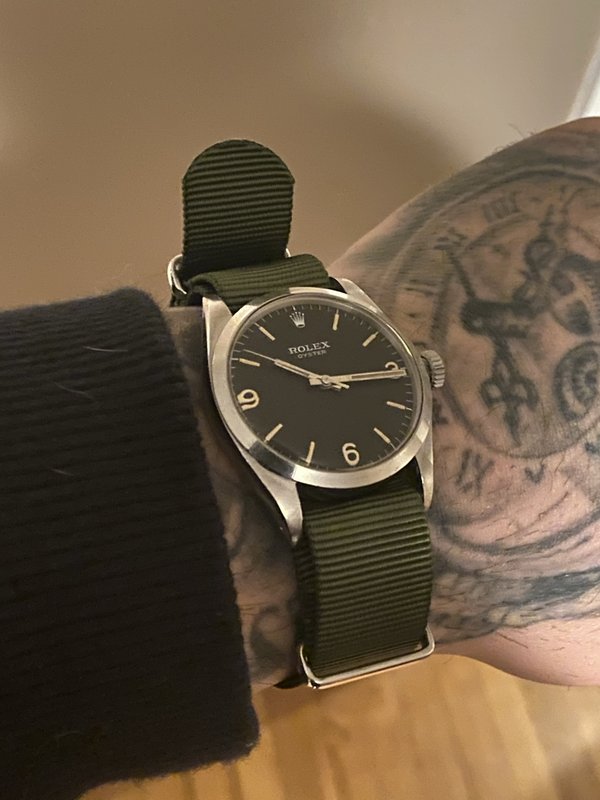 Vintage rolex nato strap hot sale