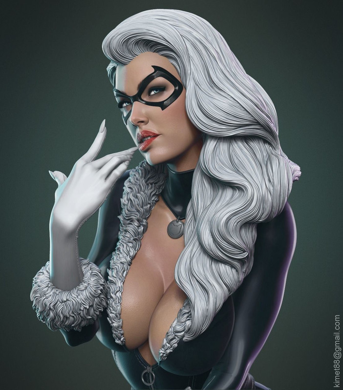 Black Cat 3D print model