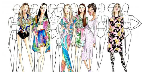 Skillshare - The Beginners Guide to Fashion Illustration