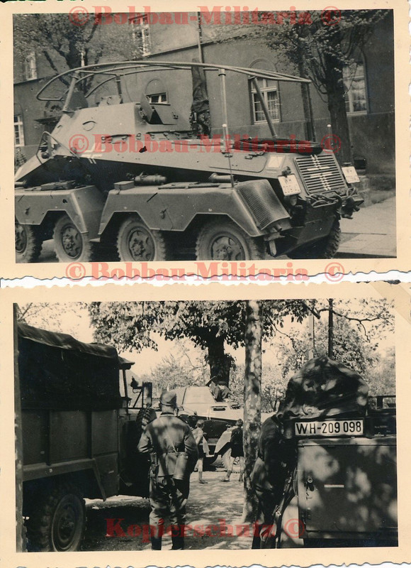 Belgien Sd.Kfz.263 (8-RAD) Panzerspähwagen Funk Rahmenantenne Pa