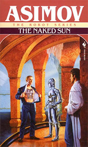 The cover for The Naked Sun