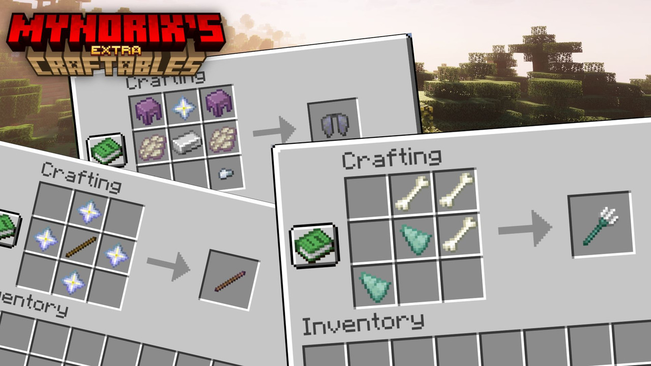 Mynorix's Extra Craftables Minecraft Data Pack