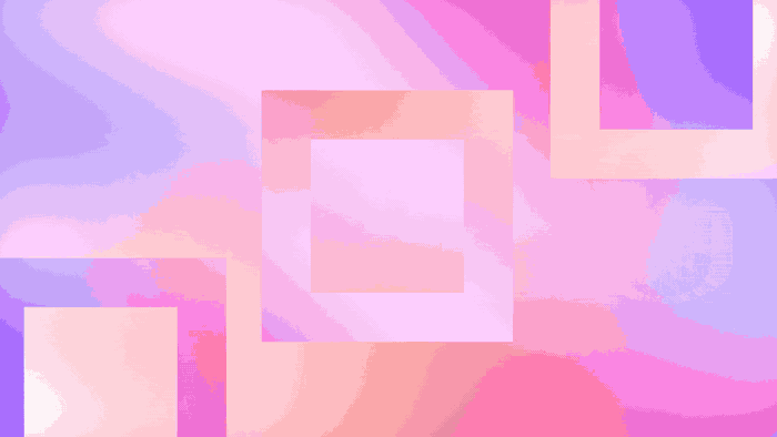 Countdown – Pastel Spectrum Shapes – Corner Frame