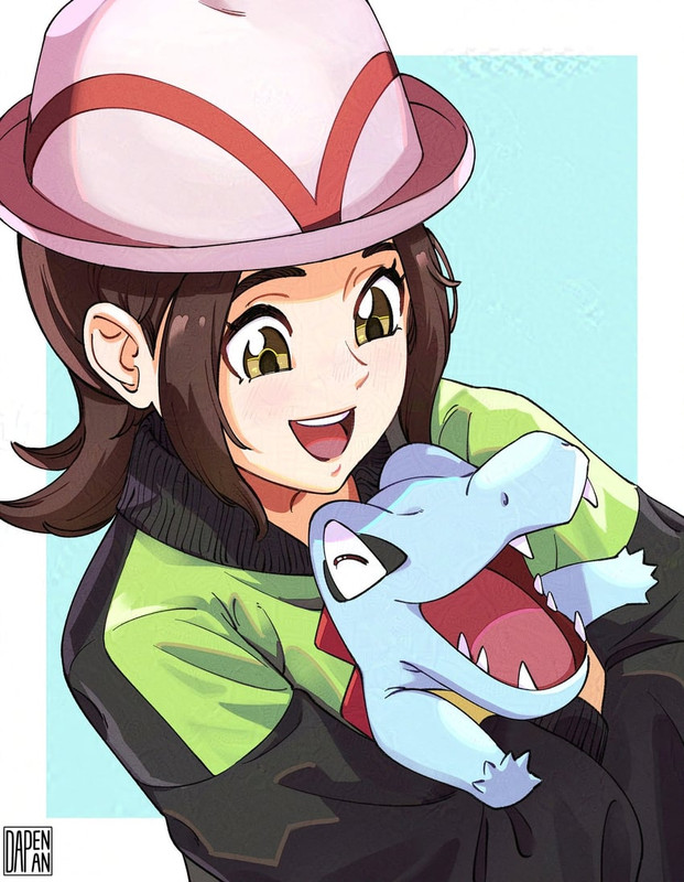 totodile-and-female-protagonist-pokemon-
