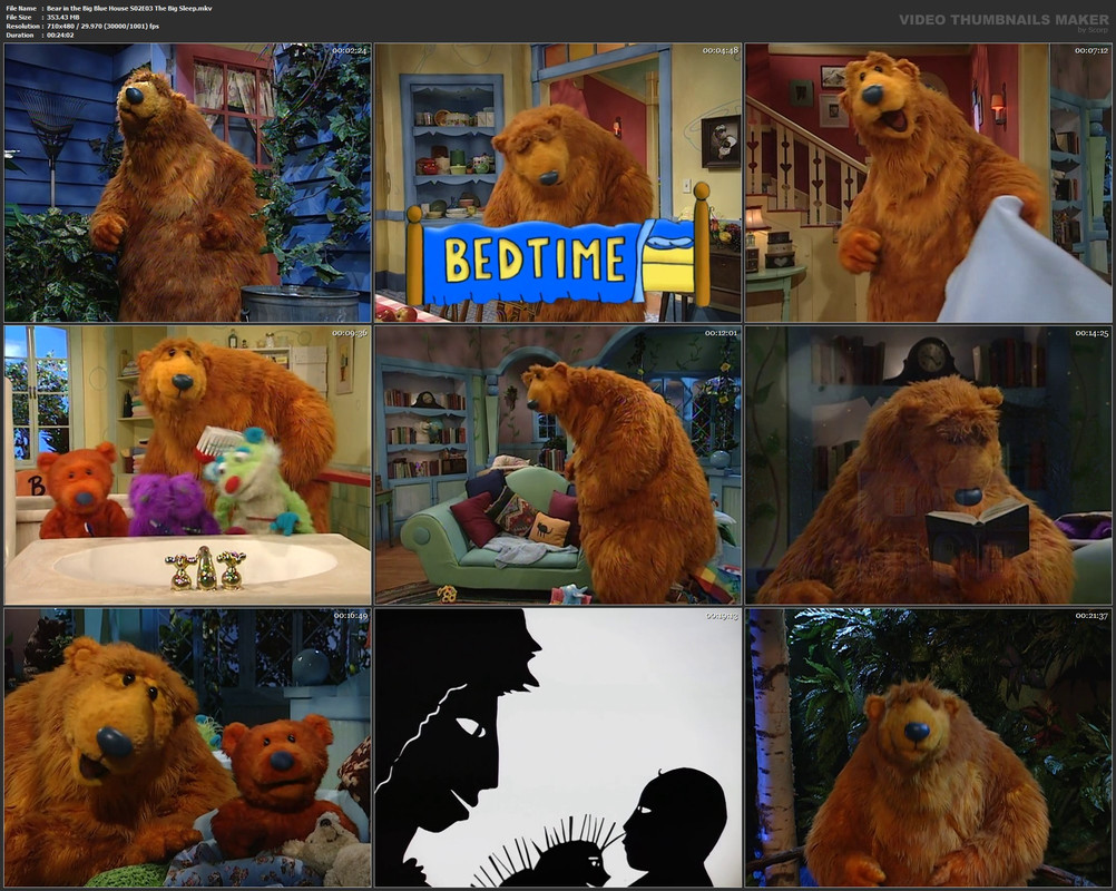 Bear in the Big Blue House S02E03 The Big Sleep.mkv