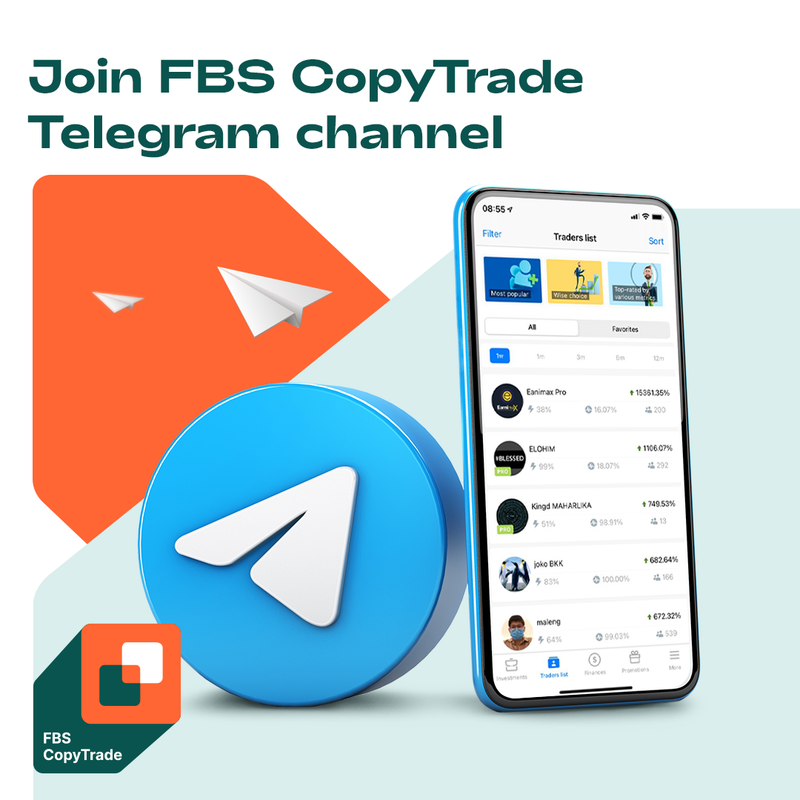 كن أول من يتلقى معلومات حصرية من خبراء FBS CopyTrade!  Copy-Trade