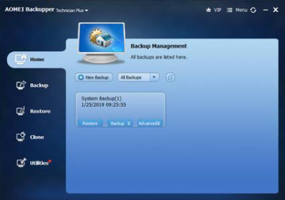 AOMEI Backupper All Editions WinPE Boot Legacy & UEFI v4.6.3