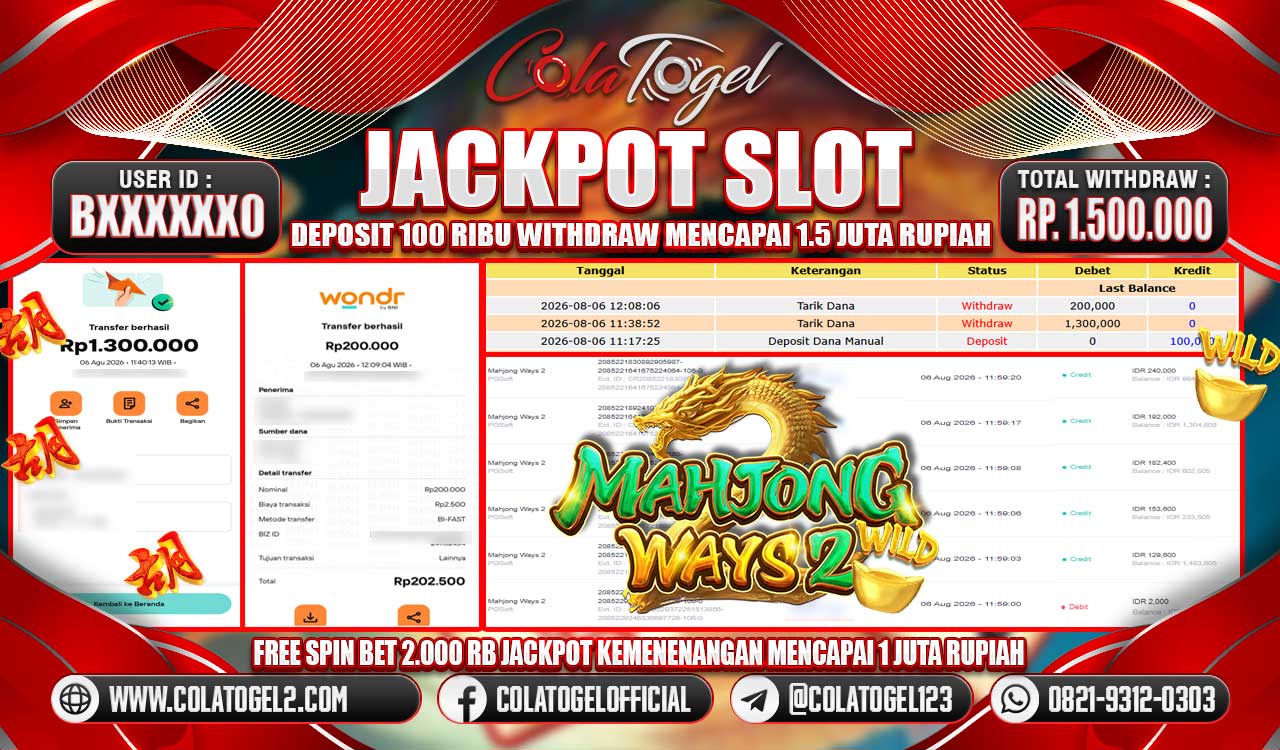 JACKPOT SLOT GACORR!!