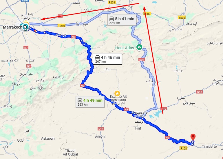 Duda Ruta Marrakech - Merzouga - Al Desierto desde Marrakech: Erg Chebbi (Merzouga) y Zagora - Foro Marruecos, Túnez y Norte de África