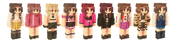 ⌜ like ooh ahh ⌝ | Dahyun | Twice | 다현 2 Minecraft Skin