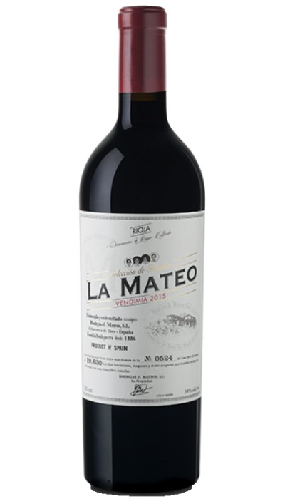 la mateo vendimia 2019. d.o. ca rioja