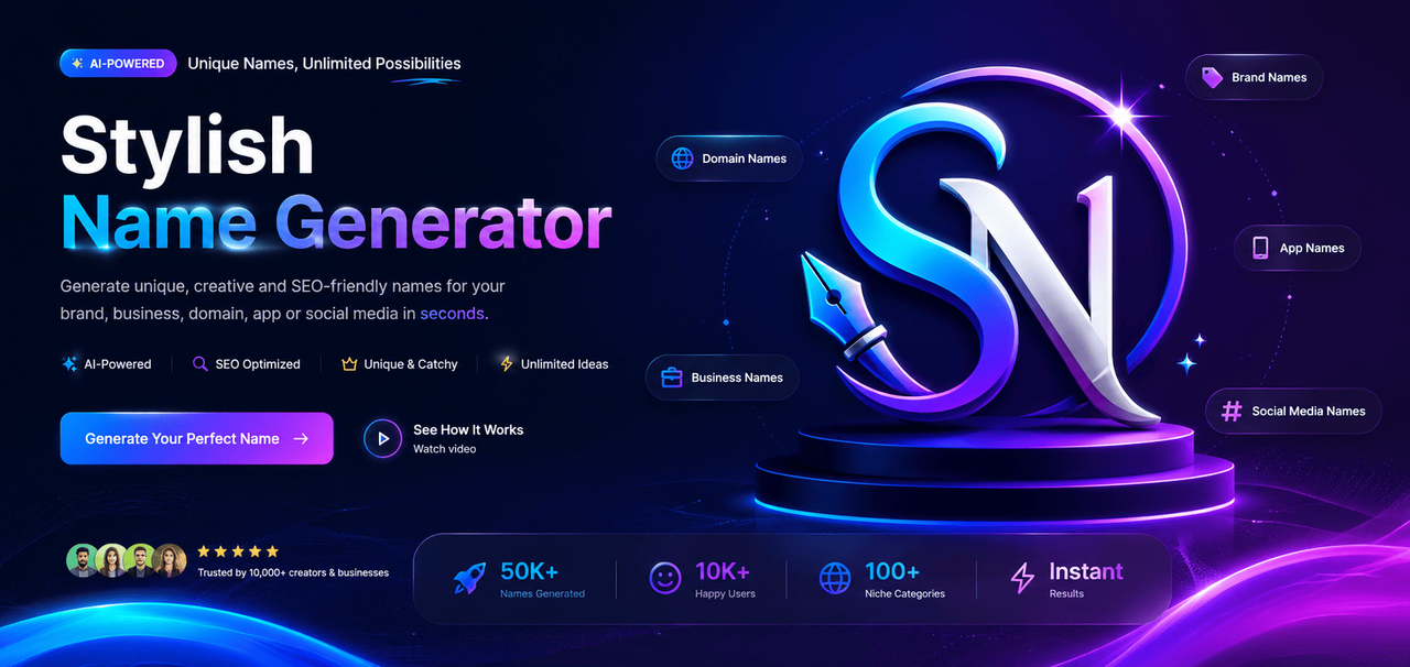Stylish Name Generator 2026 free fancy text maker online