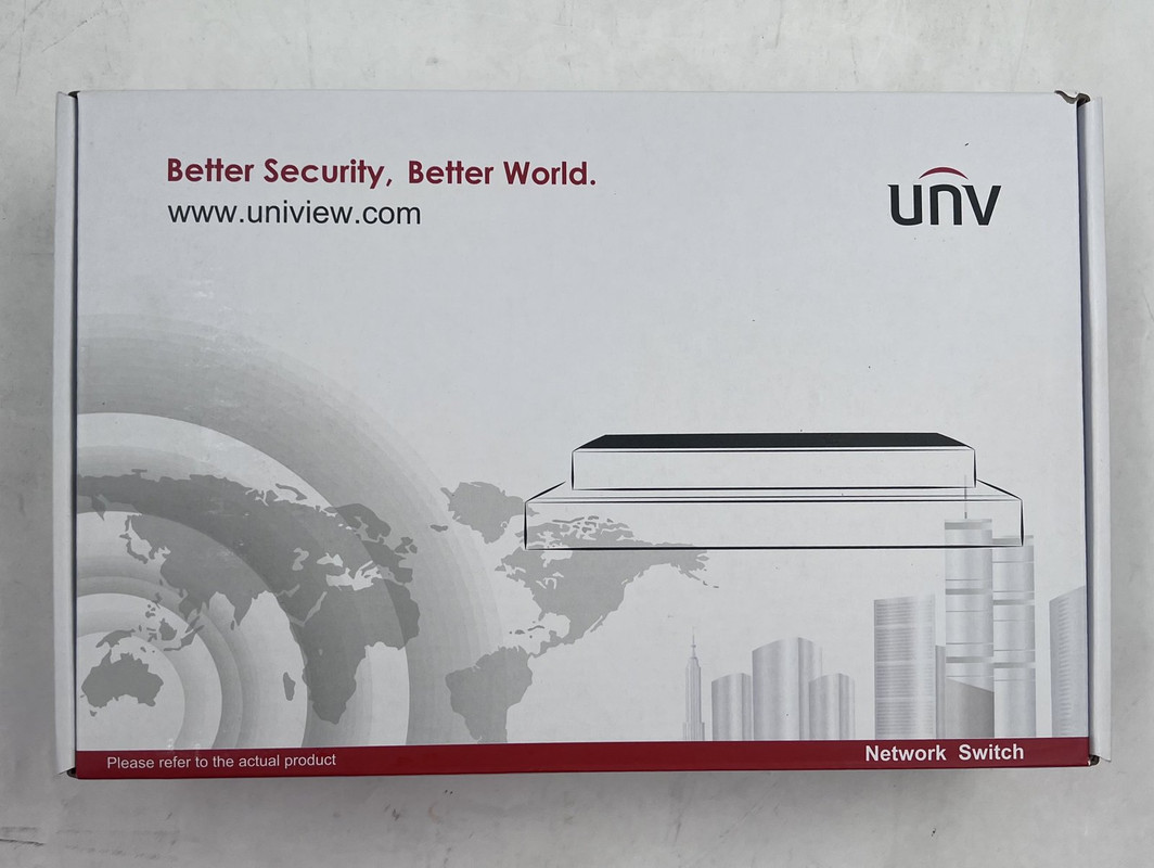 UNV GIGA 8 PORT POE SWITCH NSW2010-10GT-POE-IN 9801C1SQ