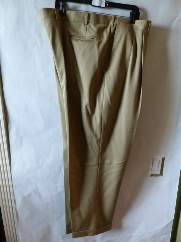 JB BRITCHES MENS DRESS PANTS IN TAN US MENS SIZE 44