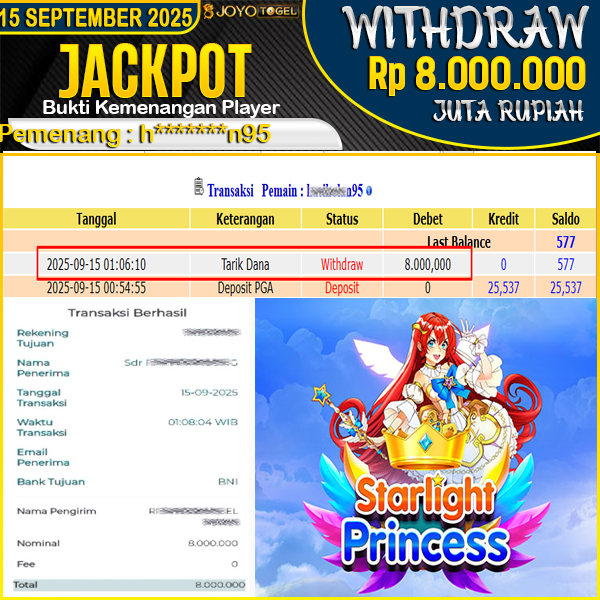 jackpot-slot-pragmatic-play-starlight-princess--wd-rp-8000000--dibayar-lunas-di-joyotogel