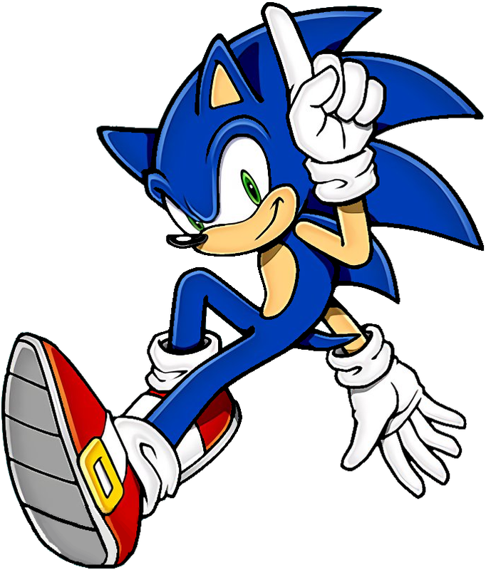 Sonic The Hedgehog - 60th Anniversary Pose - (Yuji Uekawa) - (Full Body)