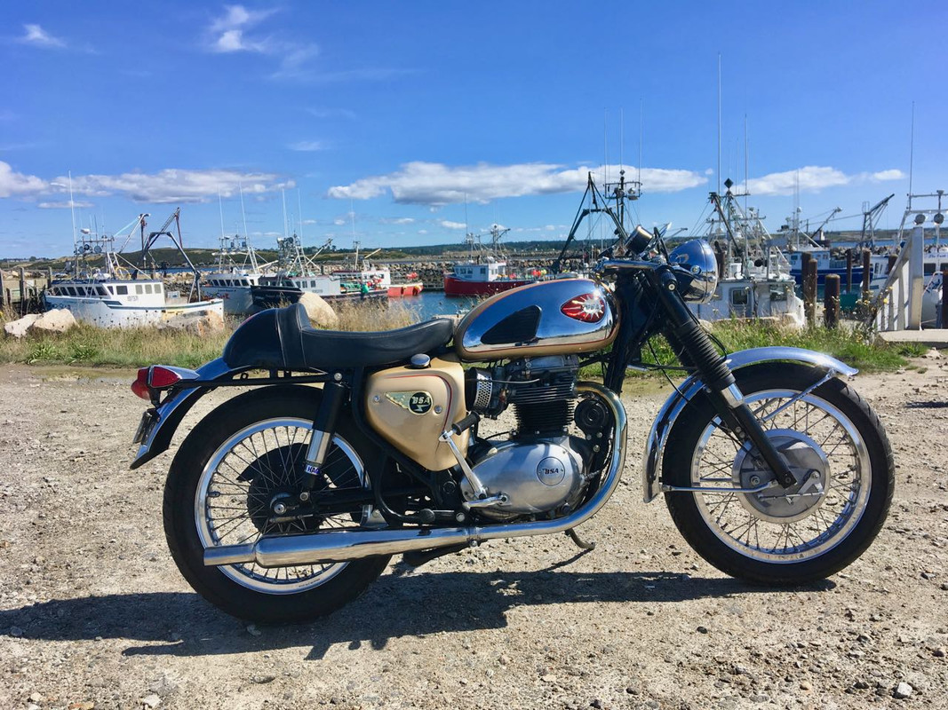 BSA Clubman at John's Cove (1)