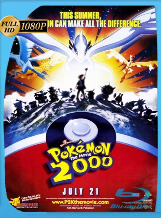 Pokémon 2: El Poder De Uno (1999) WEB-DL HD 1080p Latino [GoogleDrive]