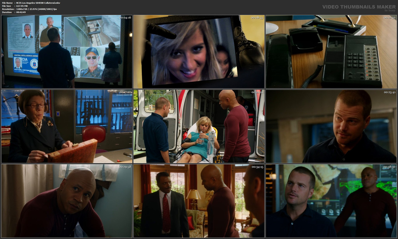 NCIS Los Angeles S04E08 Collateral.mkv