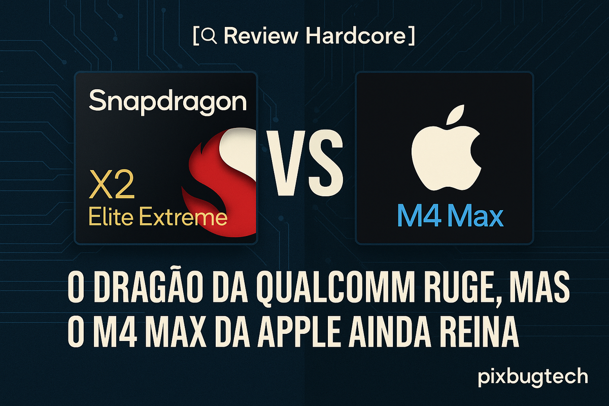 Snapdragon X2 Elite Extreme: O Dragão da Qualcomm Ruge, Mas o M4 Max da Apple Ainda Reina
