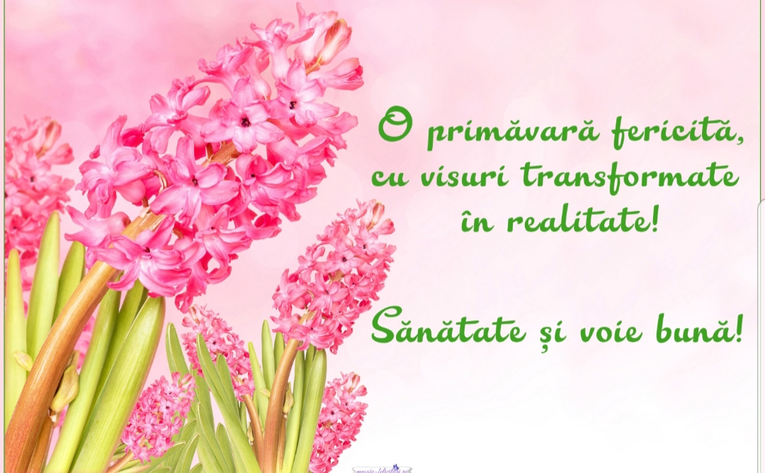 O primăvară  minunată!?