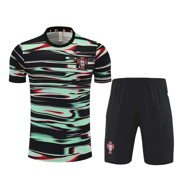 2526 season Portugal Training clothes suit Short sleeve Fan version