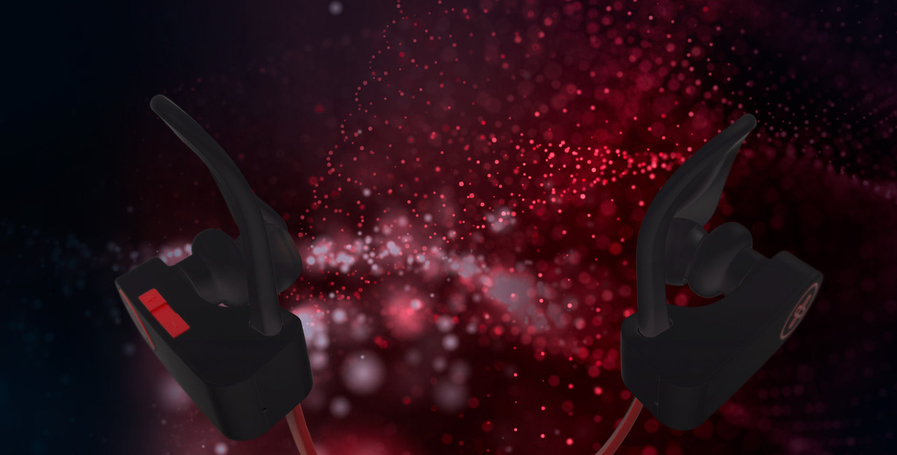 Banner principal de los audífonos Klip Xtreme JogBudz II.