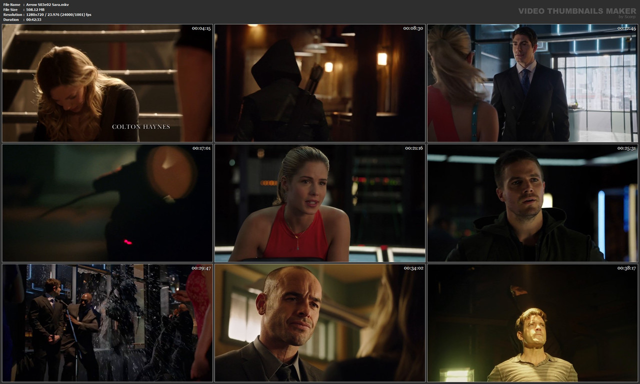 Arrow S03e02 Sara.mkv