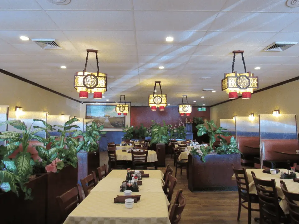 Interior photography of Westminster Forbidden City Chinese Restaurant