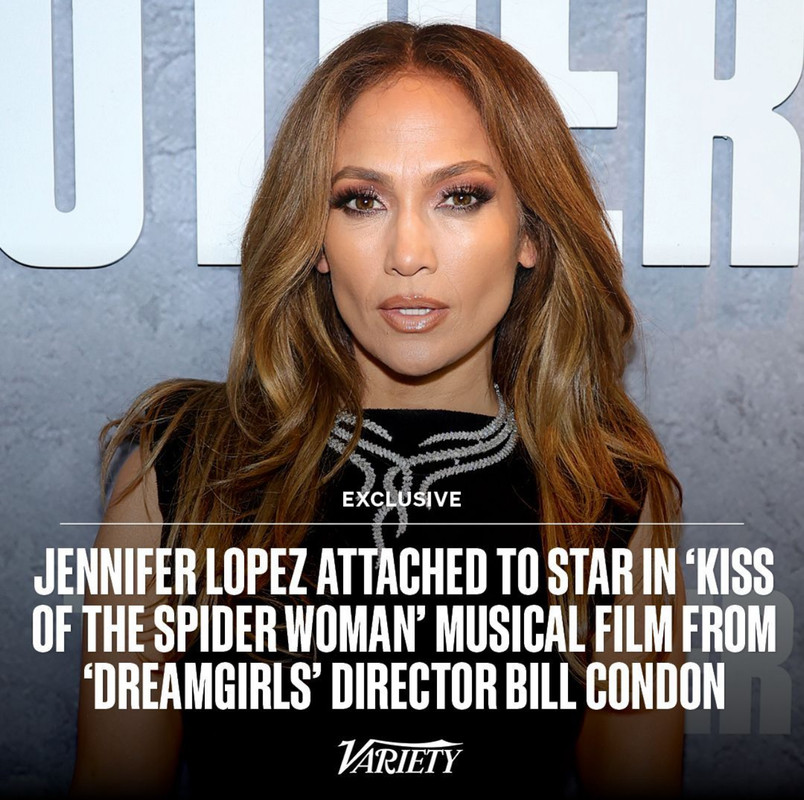 Jennifer Lopez to Star in KISS OF THE SPIDER WOMAN Film