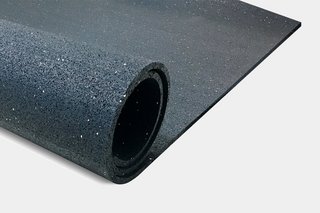 SAI Rubber Flooring Underlayment 5mm Thickness, 1.2m x 10m size, Black Color SAI-UNL05