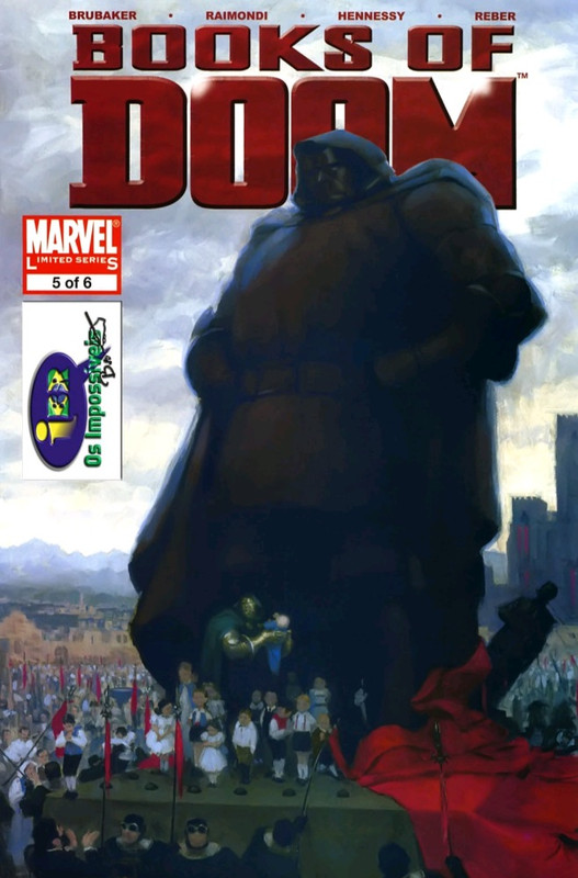 Capa da HQ Livros Doom #05 (2006)