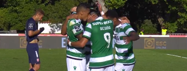 PRIMEIRA LIGA: SPORTING GOLEIA BELENENSES COM HAT-TRICK DE BRUNO FERNANDES