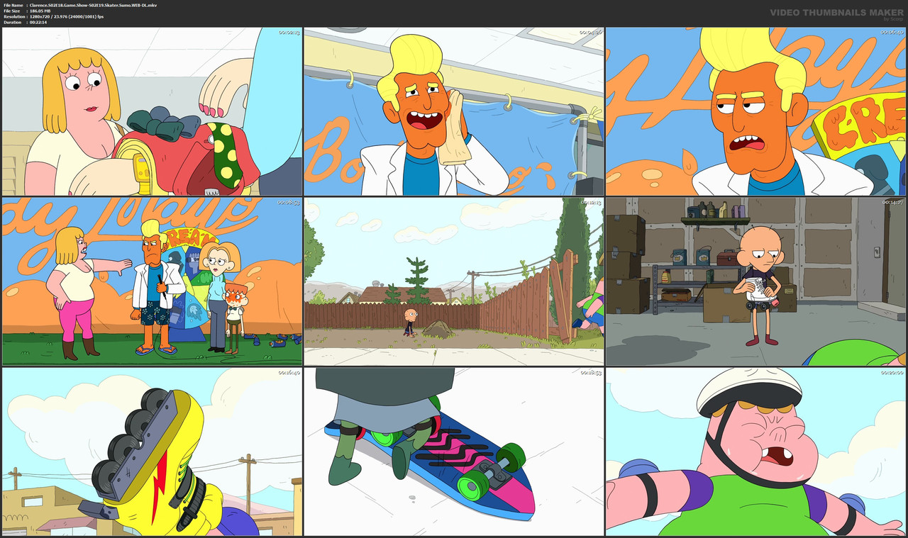 Clarence.S02E18.Game.Show-S02E19.Skater.Sumo.WEB-DL.mkv