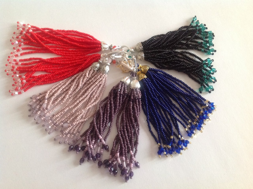 серьги-кисти