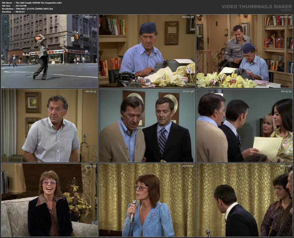 The Odd Couple S04E08 The Songwriter.mkv
