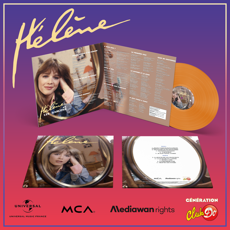 Hélène - Pour l'amour d'un garçon - Édition vinyle 2022 Helene-vinyle