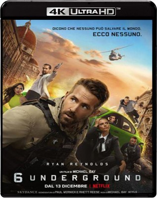 6 Underground (2019) UHD 2160p WEBrip HDR10 HEVC ITA/ENG - FS