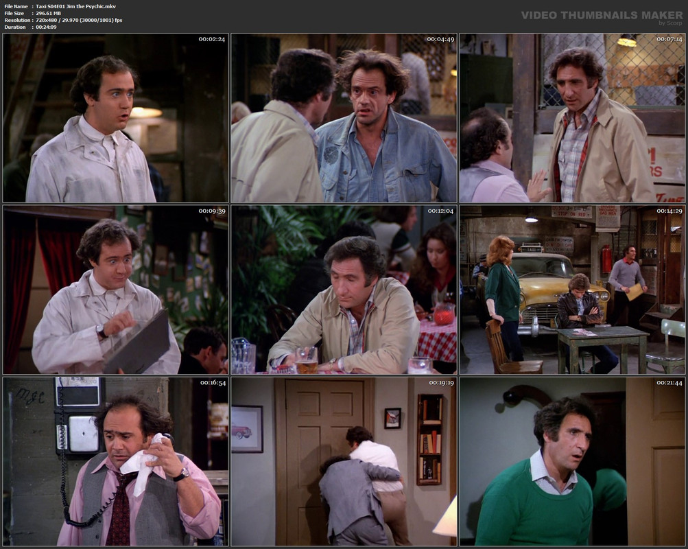 Taxi S04E01 Jim the Psychic.mkv