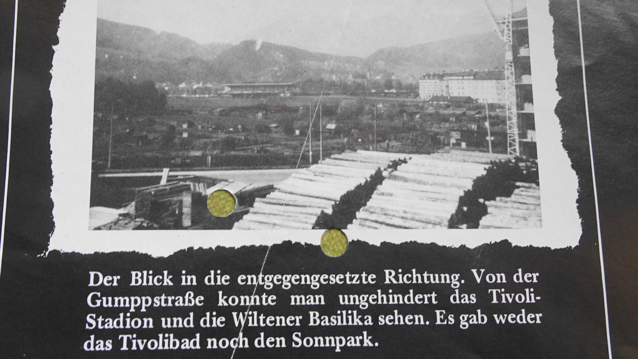 1957 Amraserstraße Alos Wörle nach Süden