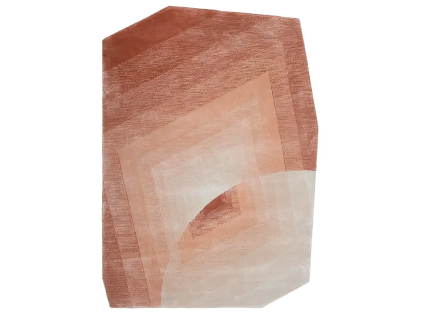 Rich Pile Viscose Wool Carpet Rug