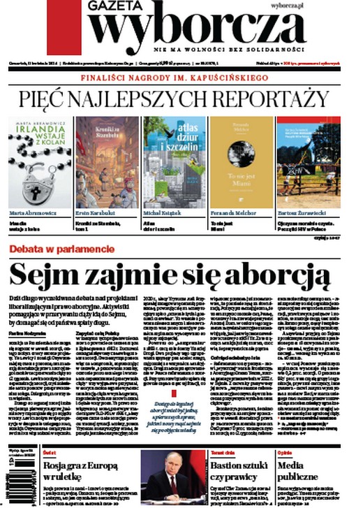 Gazeta Wyborcza 11.04.2024