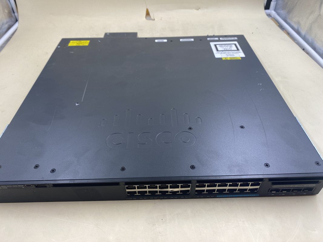 CISCO WS-C3650-8X24UQ CATALYST 3650 SERIES 24 PORT 4X10G UPLINK IP BASE POE+