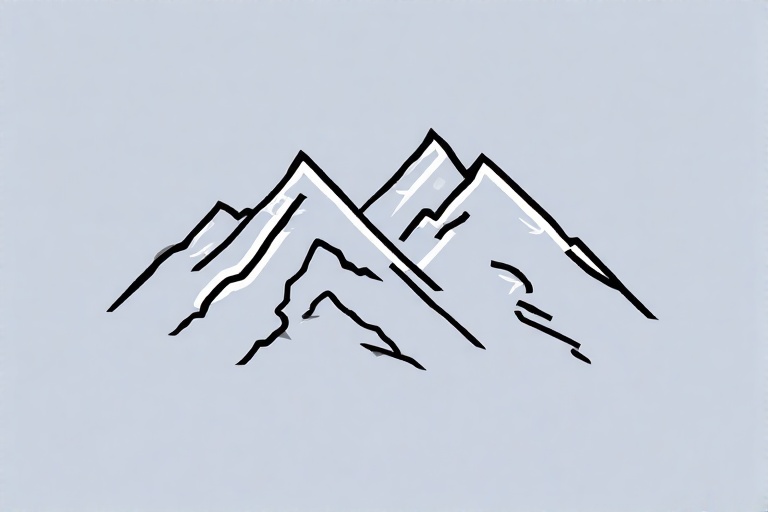 Two-stylized-mountains-outline-5