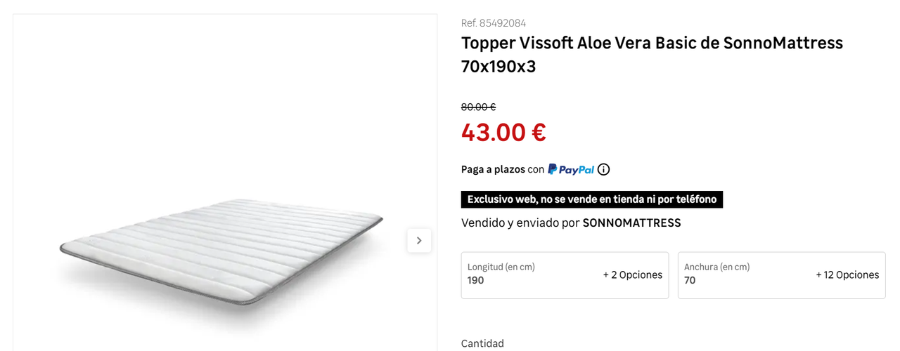 topper precio