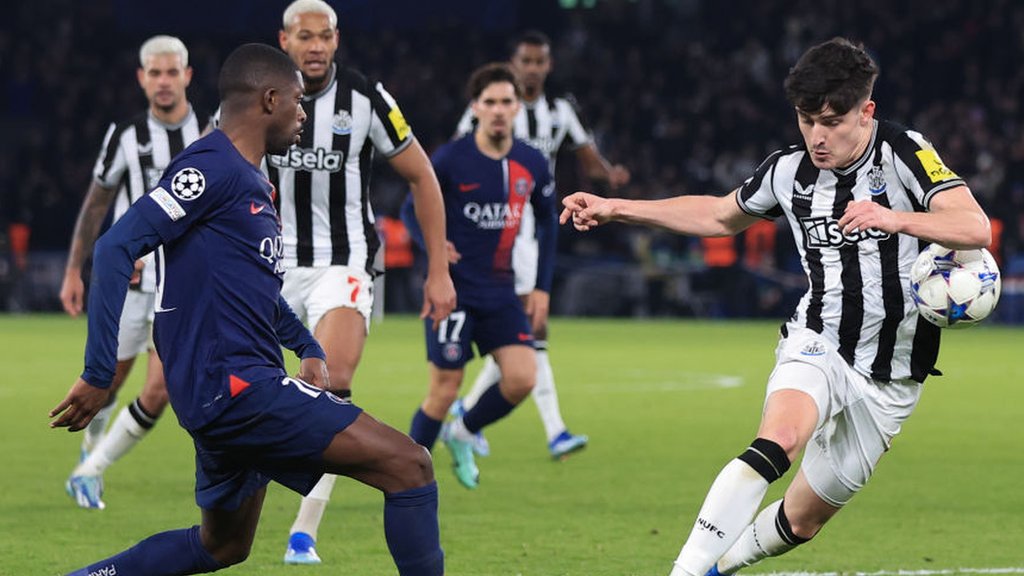 PSG vs Newcastle, 03h00 ngày 29/01