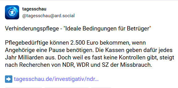 Betrug bei der Verhinderungspflege