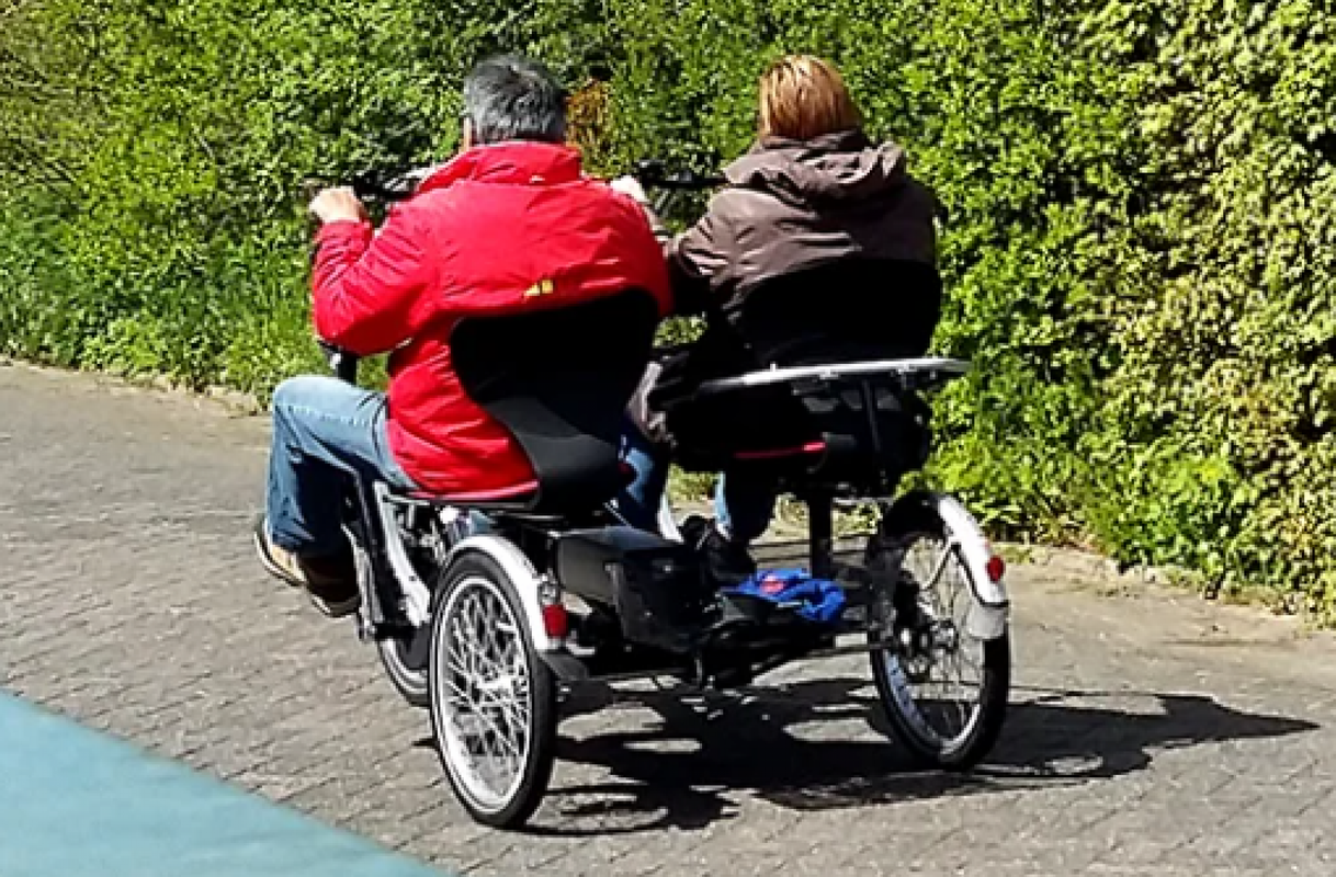 duofiets samen