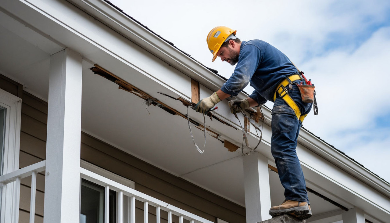 Ремонт отлива на лоджии