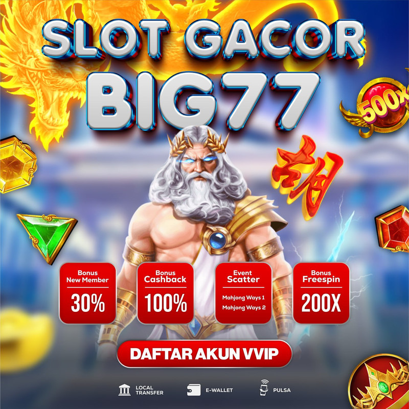 BIG77: Situs Link Gacor Hari Ini Gampang Menang Terbaru Dan Terpercaya